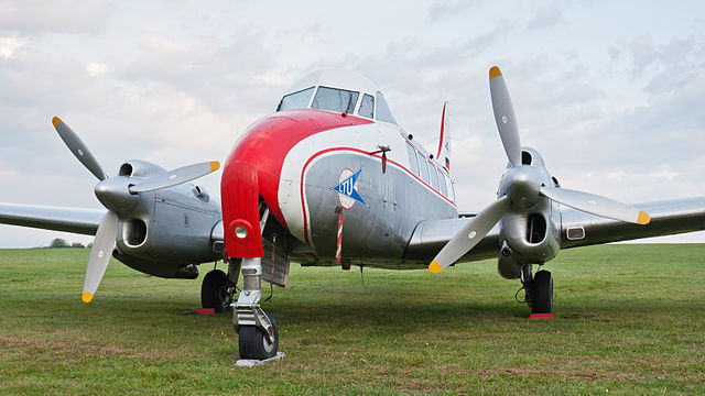 De Havilland DH-104 Dove 8 (built in 1949).