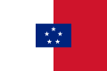 Bandera de la Junta de la Comisión Naval Anglo-Francesa (1889-1906)[2]​