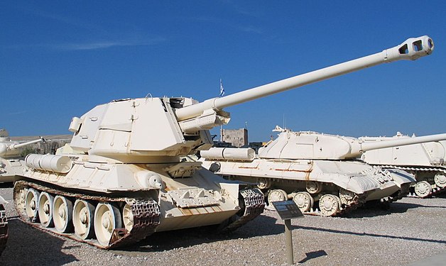 Misrning T-100 tank qiruvchi kemasi (T-34 shassisi)