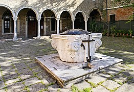 Well in cloister