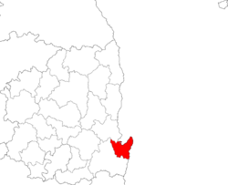 Location of Nam-gu