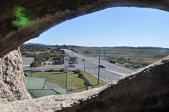 The view looking out from the eye of the Merino