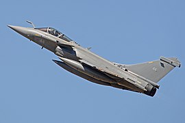 Dassault Rafale M ‘44’ during the 2016 NATO Tiger Meet (NTM) held at Zaragoza Air Base, Spain