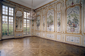 Archives nationales (Paris), hôtel de Rohan : le cabinet des Singes.