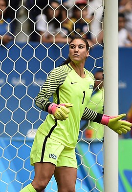 Hope Solo a riói olimpián 2016-ban