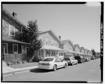 Workman's two-story houses