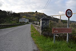 Ponte Cruzul, Becerreá, tramo vello da estrada N-VI 04.jpg