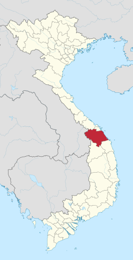 Kaart van Quang Nam