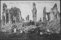 Le rovine dopo la Quarta battaglia di Ypres del 1918