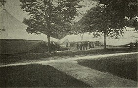 Tents at the Phillips Academy Centennial 1878.jpg