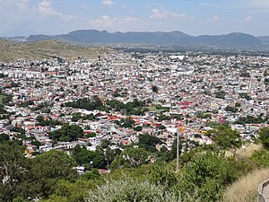 Aerial view of Atlixco