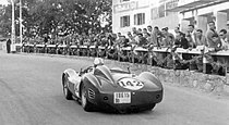 Chassis 0740 during 1959 Targa Florio