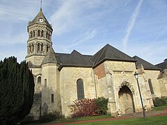 L'église côté ouest.