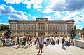 Image 13Tourists at Buckingham Palace (from Tourism in London)