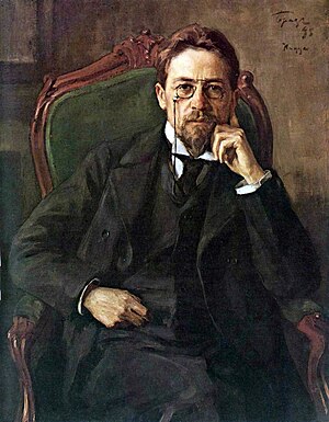 Anton Chekhov, by Osip Braz, 1898.