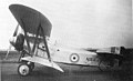 Fairey Flyatcher Mk I brit vadászrepülőgép.