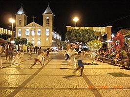 Katholiek kerk Nossa Senhora do Rosario op het plein Monsenhor João Luiz in Russas