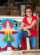 Retrato de Judy Chicago