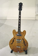 Epiphone Casino, the model played by John Lennon.