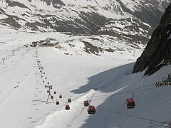 Die Schaufeljoch-Gondelbahn