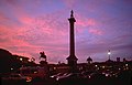 Der „Trafalgar Square” in London von Südosten aus gesehen