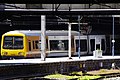 A class 323 parked at Birmingham New Street