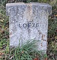 * Nomination: Stone on which it is written "Loëze", Castle Alley in Saint-Cyr-sur-Menthon, France. --Chabe01 02:53, 13 October 2024 (UTC) * Review Ok but needs perspective correction. --Plozessor 03:42, 13 October 2024 (UTC)