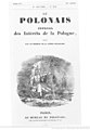 Une du Polonais, Journal des intérêts de la Pologne, numéro XIX, 1835