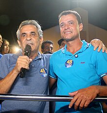 Lili e Tremedeira, prefeito e vice-prefeito eleitos para o pleito de 2025 a 2028.