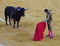 Pepín Liria lors de la corrida goyesque du Puerto de Santa María en août 2008