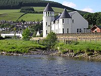 Where the Walker Burn runs into the River Tweed