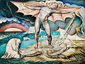 William Blake Satan Smiting Job with Sore Boils, c. 1826