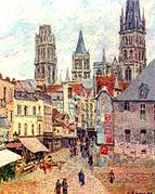 Rouen, rue de l'Épicerie, 1898, Norman (Oklahoma)