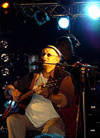 Juice Leskinen at his second to last concert in Tampere, Finland in August 2006