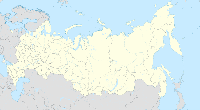 2008 Russian First Division is located in Russia