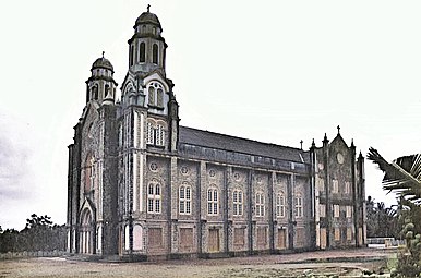 St. Mary’s Cathedral Trivandrum, Außenansicht (1995)