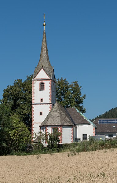 File:Magdalensberg Ottmanach Pfarrkirche hl. Margaretha O-Ansicht 18072015 5898.jpg