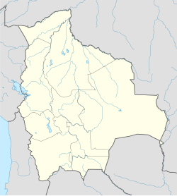 Mappa della Bolivia