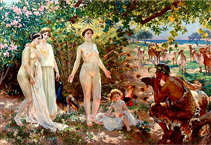 Barnadenn Paris gant Enrique Simonet, c. 1904.