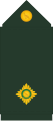 Second lieutenant (Guyana Army)[21]