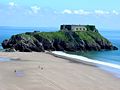 A St Catherine's Island Tenby mellett