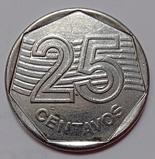 25 Cent Vorderseite