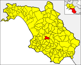 Magliano Vetere – Mappa