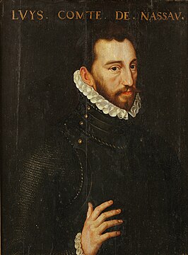 Lodewijk van Nassau, Adriaen Thomasz Key, 1570-1574