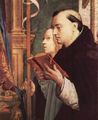 Right panel San Cassiano Altarpiece with St Dominic Antonello da Messina (1475) Kunsthistorisches Museum