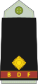 Second lieutenant (Botswana Ground Force)[16]