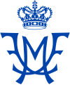 Joint monogram of Frederik and Mary