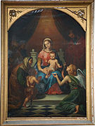 La sainte famille, pintura del siglo XIX