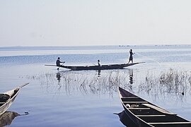 Риболовля на озері Селінья