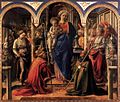 Retaule Barbadori, de Filippo Lippi, 1437-1438.